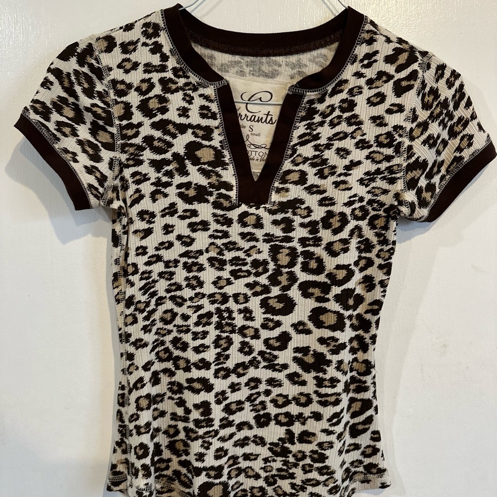 Cheetah print top
